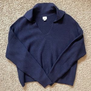 A new day collar vneck sweater.